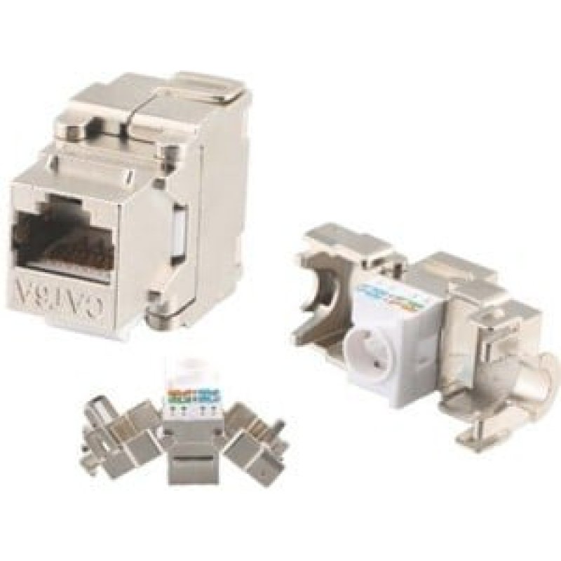 RJ45 lizdas Cat.5e FTP LLK-2015-Cat5e (180°, 23–26 AWG, 100MHz, 110 ...